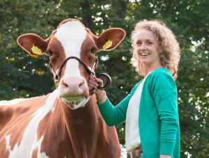 Jorien Bouwmeester wordt volgend jaar de nieuwe voorzitter van de Holland Holstein Herds